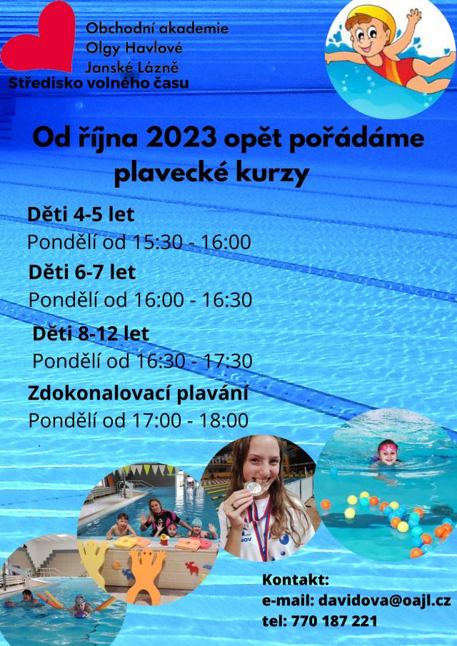 Plavecké kurzy 2023/2024